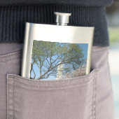 さくらんぼの花とワシントンのモニュメント フラスク (インサイチュ)