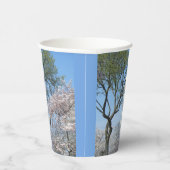 さくらんぼの花とワシントンのモニュメント 紙コップ (右)