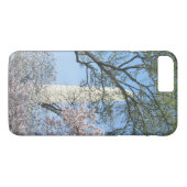 さくらんぼの花とワシントンのモニュメント Case-Mate iPhoneケース (裏面(横))