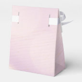 さくらんぼの花のエレガントな結婚式のお願いボックス フェイバーボックス (裏面サイド)