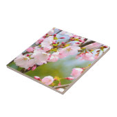 さくらんぼの花のクローズアップ タイル (側面)