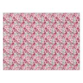 さくらんぼの花のテーブルクロスの花のバースト テーブルクロス (正面(横))