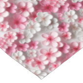 さくらんぼの花のテーブルクロスの花のバースト テーブルクロス (アングル)