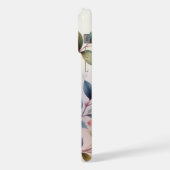 さくらんぼの花のフローラ水の色の喜び iPhoneケース (左側面)