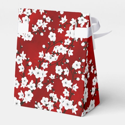 さくらんぼの花の二重の幸中国のせ結婚の フェイバーボックス (裏面サイド)