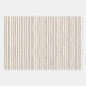 さくらんぼの花の包み紙（3セット） ラッピングペーパーシート (正面3)