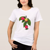 さくらんぼの花の更新» トライブレンドＴシャツ (正面)