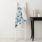 さくらんぼの花の水の色:シームレスなApple Tree Pat シェルパブランケット (インサイチュ)