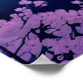 さくらんぼの花の湖 ポスター (角)