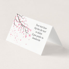 さくらんぼの花の花びらの末尾