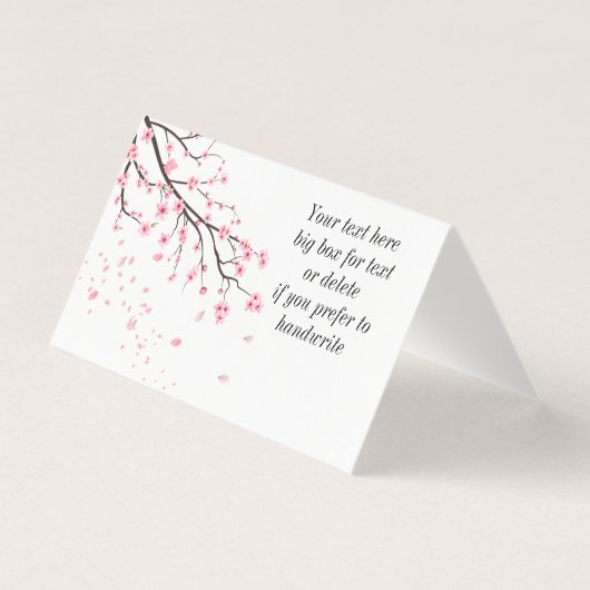 さくらんぼの花の花びらの末尾 (正面)