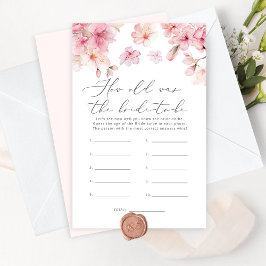 さくらんぼの花の花嫁は何歳だった