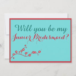 さくらんぼの花は私のジュニアの花嫁になる 招待状