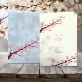 さくらんぼの花をテーマ結婚にした プログラム