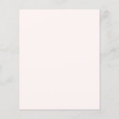 さくらんぼの花アドバイスと願いブライダルシャワー (裏面)