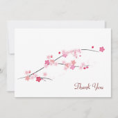 さくらんぼの花サンキューカード サンキューカード (正面)