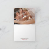 さくらんぼの花サンキューカード(写真付き) (赤) サンキューカード (内部)