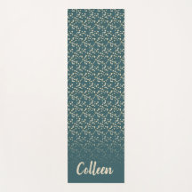 さくらんぼの花ティール(緑がかった色)/あなたの名前