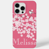 さくらんぼの花パーソナライズされたiPhoneケース Case-Mate iPhoneケース (裏面)