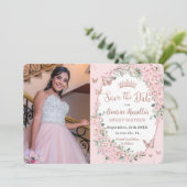 さくらんぼの花フローラ蝶Sweet 16写真 セーブザデート (スタンド正面)