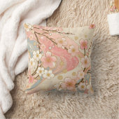 さくらんぼの花フローラ クッション (ブランケット)