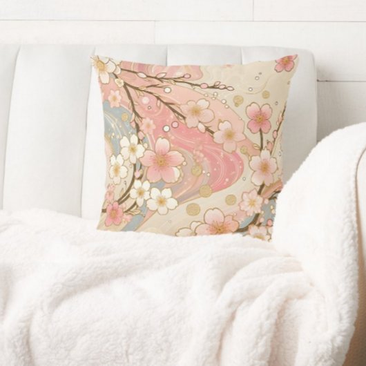 さくらんぼの花フローラ クッション