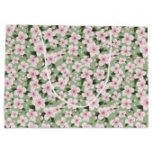 さくらんぼの花フローラ ラージペーパーバッグ (裏面)