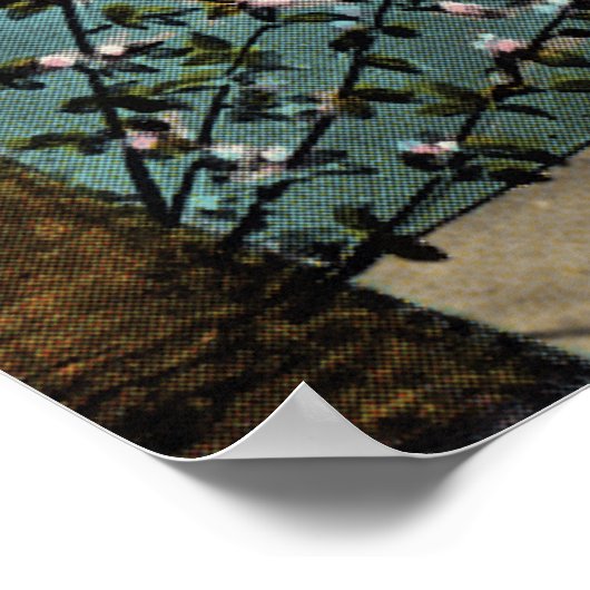 さくらんぼの花ワシントンDCポスター ポスター (角)