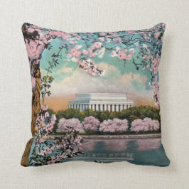 さくらんぼの花ヴィンテージ クッション