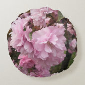 さくらんぼの花丸枕 ラウンドクッション (裏面)