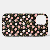さくらんぼの花日本のデザイン Case-Mate iPhoneケース (裏面 (横))