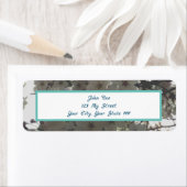 さくらんぼの花束の宛名ラベル ラベル (インサイチュ)