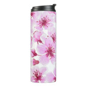 さくらんぼの花水色 タンブラー (回転左)