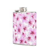 さくらんぼの花水色 フラスク (左)