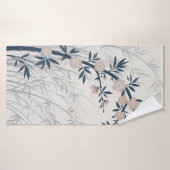 さくらんぼの花竹スパタオル バスタオル (バスタオル)