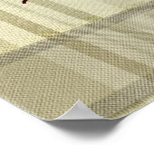 さくらんぼの花美しい ポスター (角)