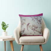 さくらんぼの花鳥 クッション (椅子)