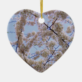 「さくらんぼの花」オーナメント セラミックオーナメント