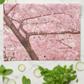 さくらんぼの花 キッチンタオル (折り畳み)