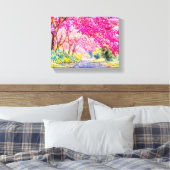 さくらんぼの花 キャンバスプリント (インサイチュ (寝室))