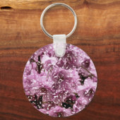 さくらんぼの花 キーホルダー (正面)