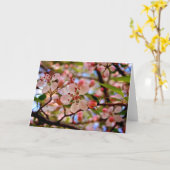 さくらんぼの花[グリーティングカード] カード (黄色い花)