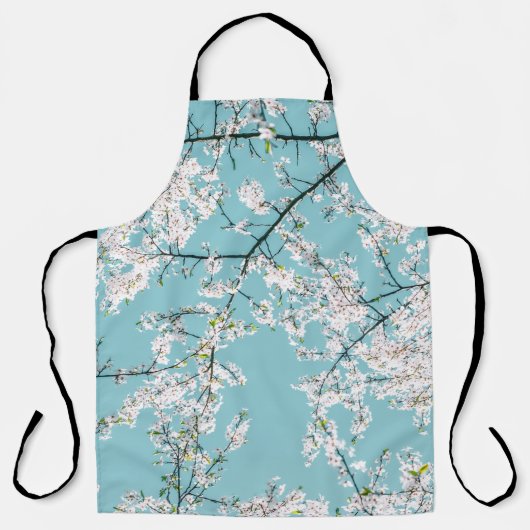 さくらんぼの花：ターコイズフローラの傾向 エプロン (正面)