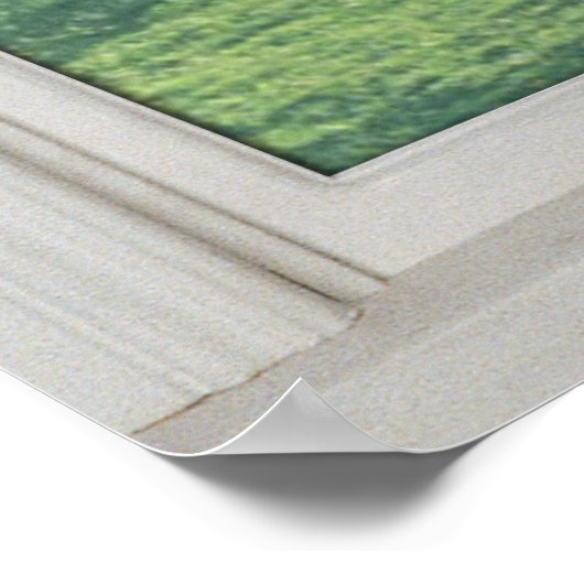 さくらんぼの花 – フェイクホワイトウィンドウ(2 0f 3) ポスター (角)