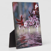 さくらんぼの花 フォトプラーク (側面)