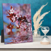 さくらんぼの花 フォトプラーク (側面)