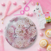 さくらんぼの花 ペーパープレート (パーティー)