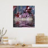 さくらんぼの花 ポスター (キッチン)