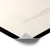 さくらんぼの花 ポスター (角)