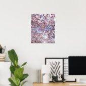 さくらんぼの花 ポスター (ホームオフィス)